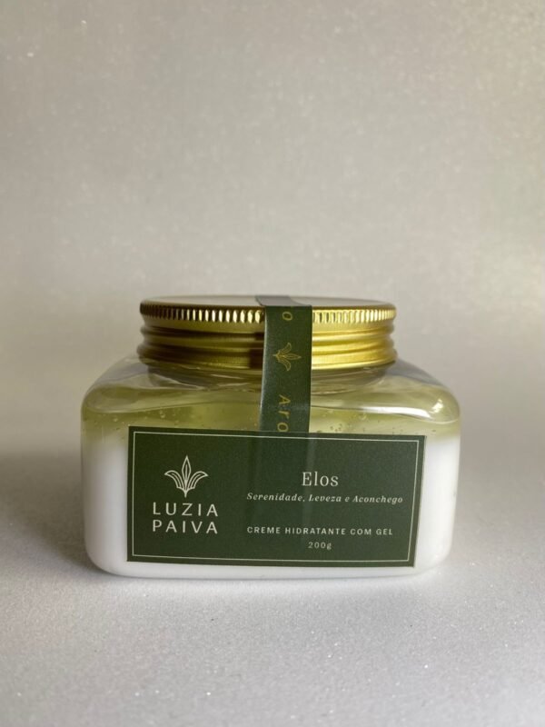 Creme Hidratante com Gel Elos – Luzia Paiva Aromas (200g)